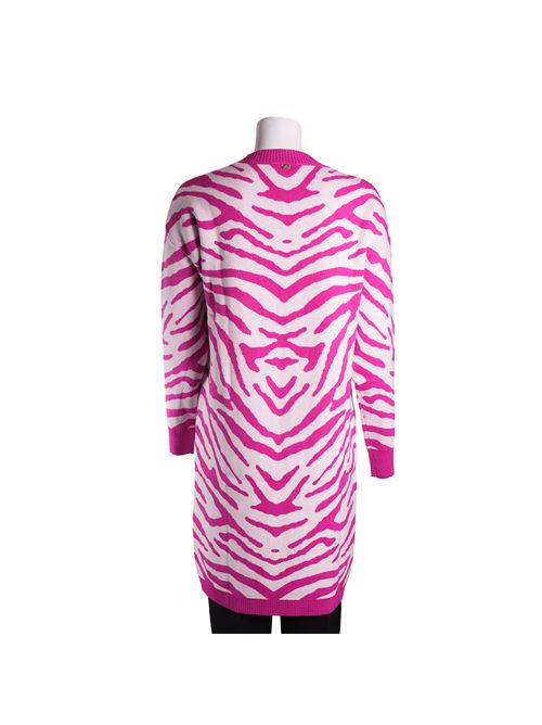 CARDIGAN LUNGO FANTASIA FUXIA ALV DONNA a/i ALVIERO MARTINI | 007/ALVFUXIA